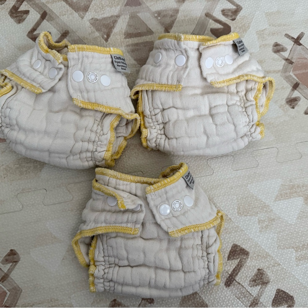 Workhorse size S cloth diapers
